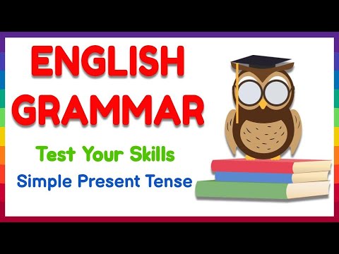 ENGLISH GRAMMAR TEST 3 - Simple Present Tense | Can You Score Them? Quiz for Beginners
