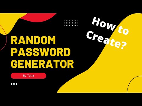 How to create Random Password Generator with Python!