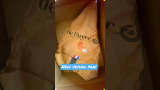 New frying pan from De Buyer !!