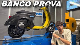 BENCH TEST - 154cc Carbon Vespa - POWERFUL