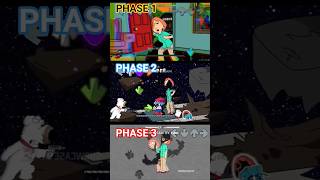 ピーターはなんとロイスを失った！！ フェーズ1 vs 2 vs 3 #fnf #familyguy #new #pibbymod #pibby #pibbyxfnf #sad