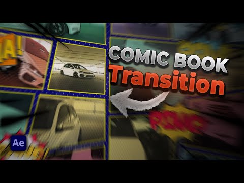 How to Create INSANE Comic Book Transitions in After Effects (Step-by-Step Tutorial)