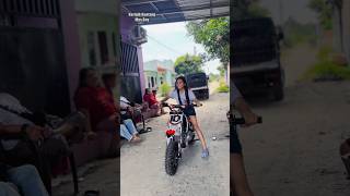 Kak ara tes motor cross Alvaro #keripikkentangmasboy #short #trending