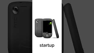 HTC Tattoo - startup. #shorts #oldphone #smartphone #HTC #tech #startup sound #android