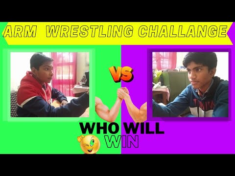 Wrestling challenge with friend's