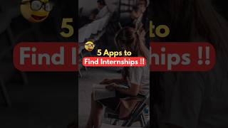 5 Apps to find Internships ‼️👆 #datahack #internships #internshipopportunity