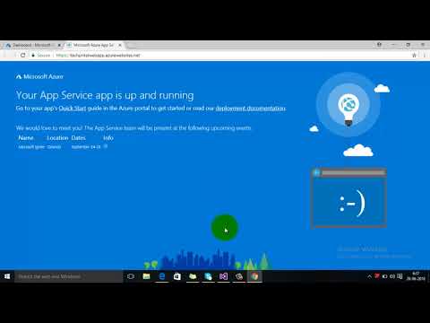 Publish website to Azure using Visual Studio