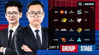 [Official Restream] MSC Gp Stage {Day 5} Lets Go 🔥/ Burmese LIVE 🇲🇲