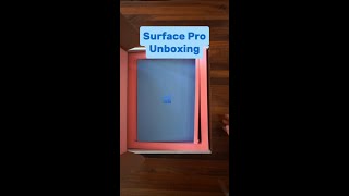 Surface Pro Unboxing