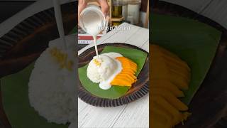 Mango Sticky Rice 🥭 ate this everyday in Thailand 🇹🇭