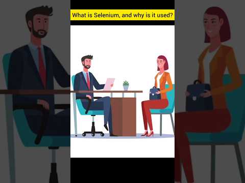 what is selenium and why is it used?|#java#selenium #testing #shorts