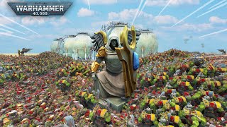 ORKS Swarm DEATH KORPS Promethium Refinary