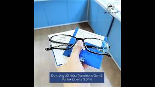 Đa Tròng Đổi Màu Transitions Signature Gen 8 Varilux Liberty 3.0 Essilor 1.50
