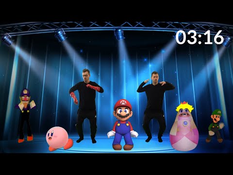 Dansstopp med Jonas: Super Mario (Dansstopp musik för barn)