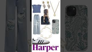 Your name your fit #music #trend #comment @harpernickson_9346