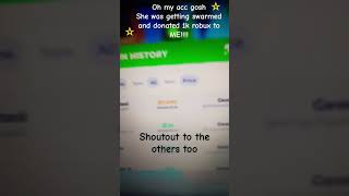 ♡ain't no way bro!♡ #roblox #robux #1krobux #omg #noway #wth #plsdonate