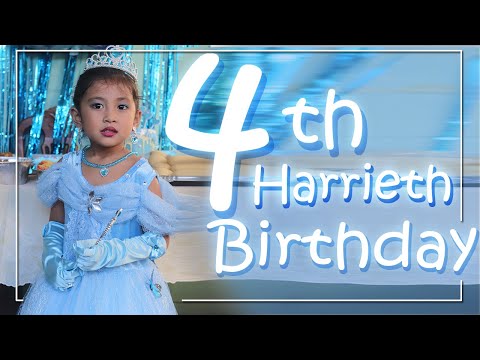 Happy 4th Birthday Harrieth