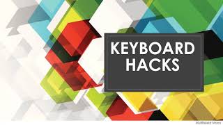 8 smart keys you must know - part 1 | Keyboard hacks | 1 minute video