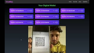 Project Decentralized identifier(DID) using Verifiable Credentials(VCs)