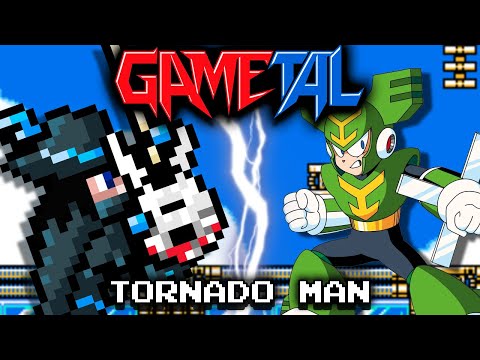 Thunder Tornado [Tornado Man Stage] (Mega Man 9) - GaMetal Remix