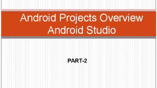 Android studio  project overview