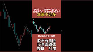 很多人認爲做多，其實要做空 #股票學習 #投資 #投資 #股市 #熱門 #投資心法 #盤前