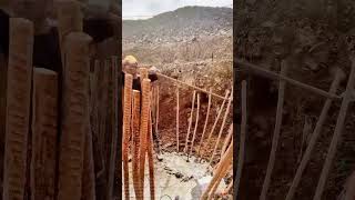 Traditional two-person collaborative drilling construction method