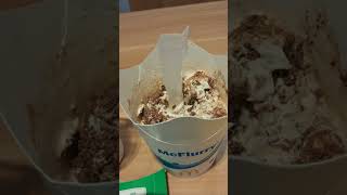 apple pie, coconut sundae and ovaltine Mcflurry #Mcdonald #sundae #icecream #shorts
