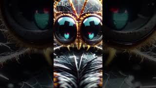 Silken Intricacies: Spider Eyes and the Art of Webcraft! #shorts