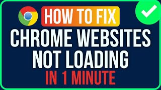 WEBSITE NOT LOADING 2025 [FIXED] | How To Fix Website Not Loading In Chrome