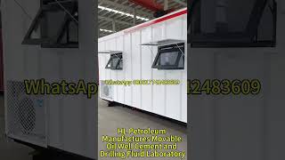 HL Petroleum Manufactures Movable Oil Well Cement and Drilling Fluid Laboratory#oilfield #petroleum