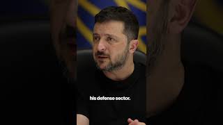 Zelensky explains what it will take to end Russia-Ukraine war #shorts