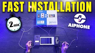 Aiphone JV Series Intercom Installation Guide: Complete Setup in 2 Minutes