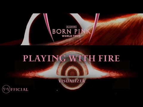 BLACKPINK ￼’Playing With Fire’ [ BORN PINK WORLD TOUR | VISUALIZER ] | Y.V