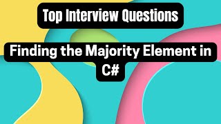 Efficiently Finding the Majority Element – Boyer-Moore Algorithm Explained