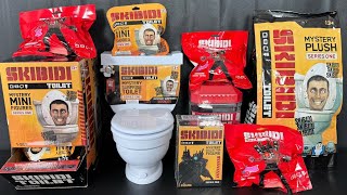 ASMR SKIBIDI TOILET Mystery Surprise Mini Collector Figure Toilet Oddly Satisfying Toy Unboxing