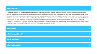 ✨ Build a Responsive Accordion with HTML, CSS & JavaScript | Step-by-Step Tutorial