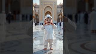 Muslim Cute Baby ❤️❤️  Reciting Surah Ikhlas #allah #quran #islam #recitation #shortsviral