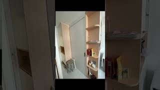 公屋單位2-3人單位間2房設計，簡約設計風格選擇卡奇楓同天使白作配搭，整體效果非常實用好睇空間充足。想裝修嘅朋友歡迎致電: 63683186