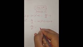 Class 12th NCERT Question Differentiation Exercise 5.2 Question:-1 #classxiimaths #basicmaths
