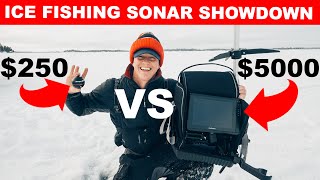 $250 VS $5000 Ice Fishing Sonar