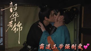 The prince followed the princess all day long and dragged her into the carriage and kissed her madly