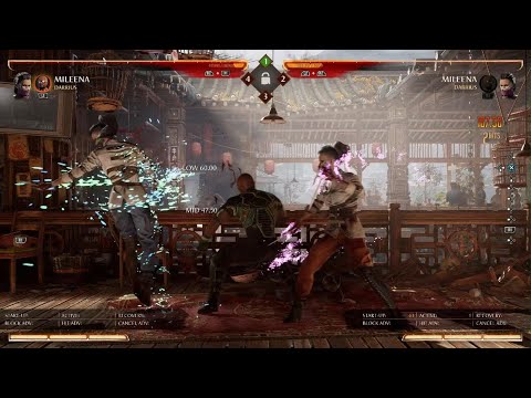 Mileena-Darrius combo off low sai