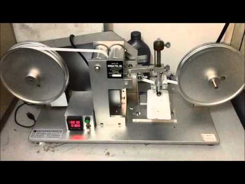 Brand logo stable machine