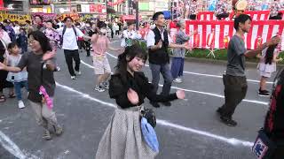 【きよしのドドンパ】（氷川きよし）　2025年巣鴨盆踊り大会２　巣鴨駅南口ロータリー