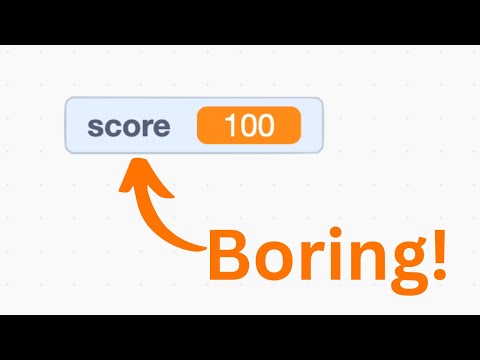 STOP Making This Mistake! 🔥 How to Show Variables with a Sprite in Scratch