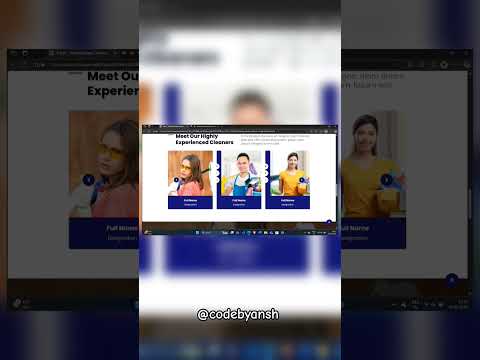 Complete Responsive Website | Website Designing | Codebyansh | #shorts #javascript  #codebyansh