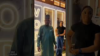 Vice President walks into Billionaire Tailor, Seyi Vodi's shop unannounced #obicubana #obicubananews