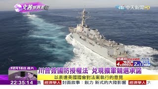 2017.12.16【文茜世界周報】川普厲行軍工複合體　挑動台海緊張局勢