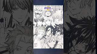 Drawing characters!!🔥(CV: 中村悠一) | PART2  #中村悠一 #声優 #一発描き